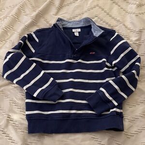 Boy’s Navy Striped Sweater